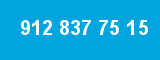 912 837 75 15 912 837 75 15